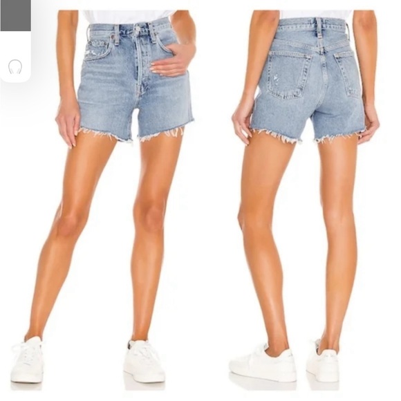 Agolde Riley Jean Short - Picture 5 of 11